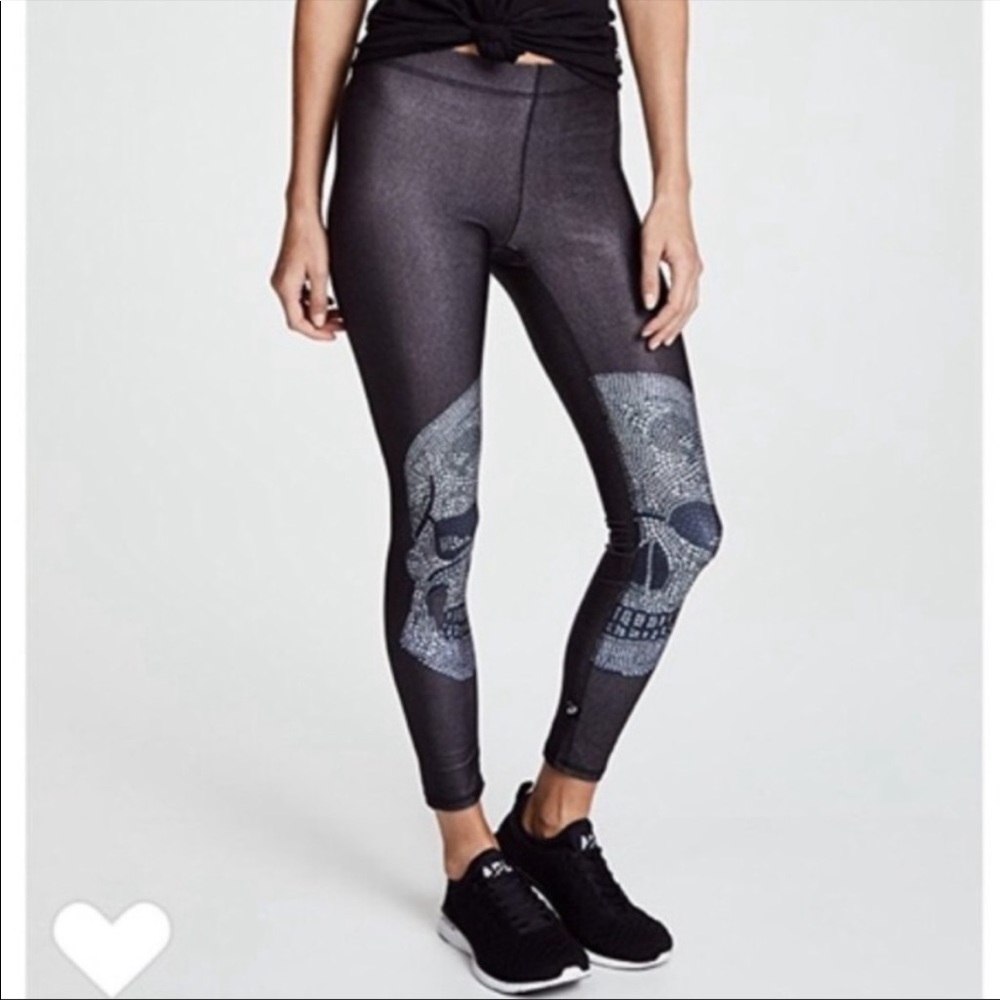 Zara Terez Leggings Skull Crystal Print